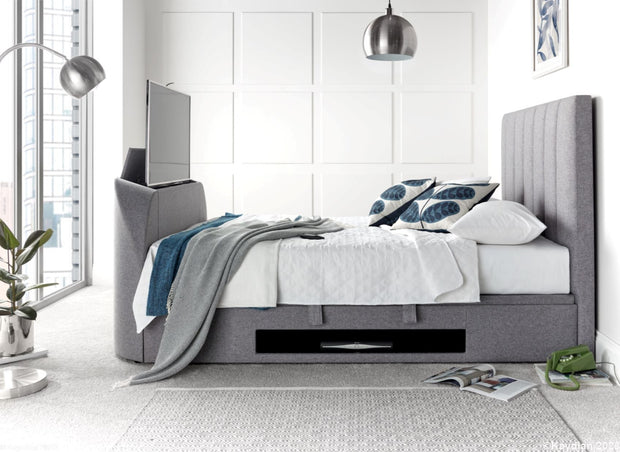 Kaydian Medway TV Bed with Ottoman Storage - Side Lift