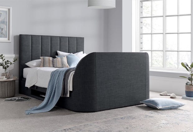 Kaydian Medway TV Bed with Ottoman Storage - Side Lift